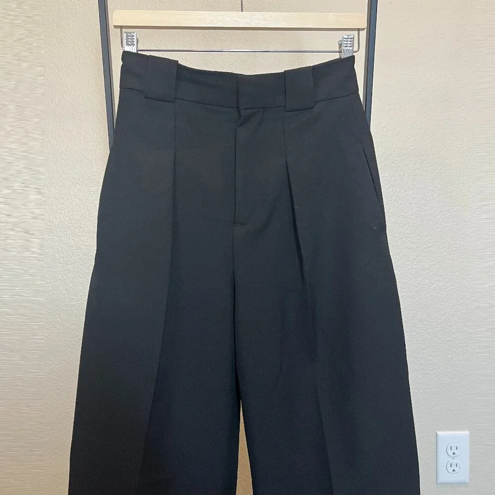 Zara High-wasted Black Pants Size S - Picture 6 of 12